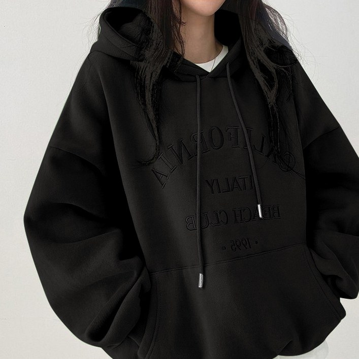 탑트레일 여성 기모 캘리포니아 후드 맨투맨 5컬러