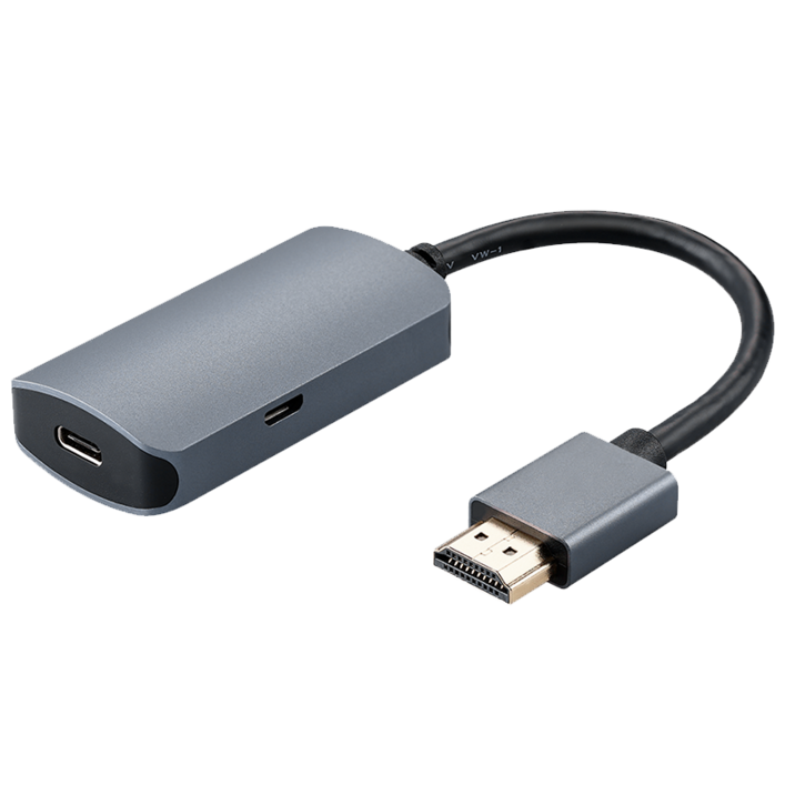 SKY HDMI to C 어뎁터 HDMI 허브TCL RayNeo 공식스토어, 1개, 100mm