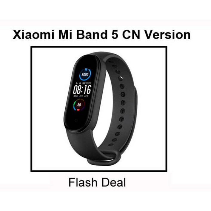 Xiaomi Mi Band 5 스마트 팔찌 피트니스 트래커 혈액 산소 심박수 모니터 수면 단계 수영 스포츠 APP 푸시 알람