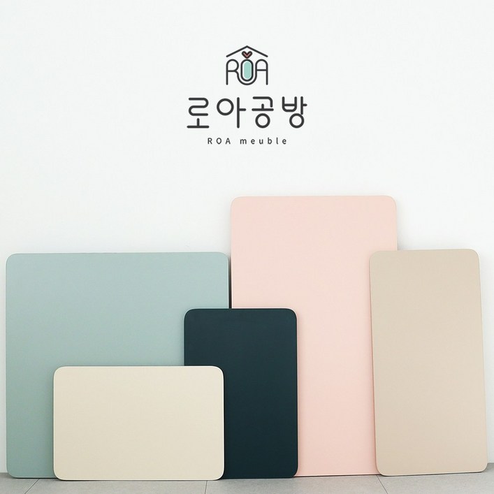 로아공방 비스포크 접이식 테이블 1000×600, 연핑크 로아공방 비스포크 접이식 테이블 1000×600, 연핑크