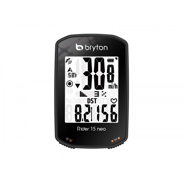 브라이튼 라이더 15 네오E 본체 자전거 GPS 속도계, 단일색상, 1개