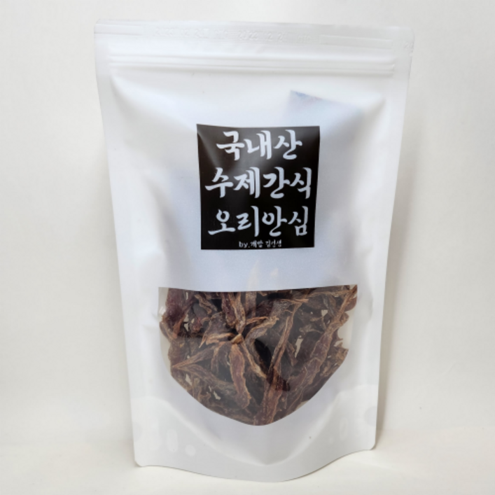 개밥 김선생 국내산 오리가슴살 수제간식 강아지간식 대용량 200g, 200g 20230730