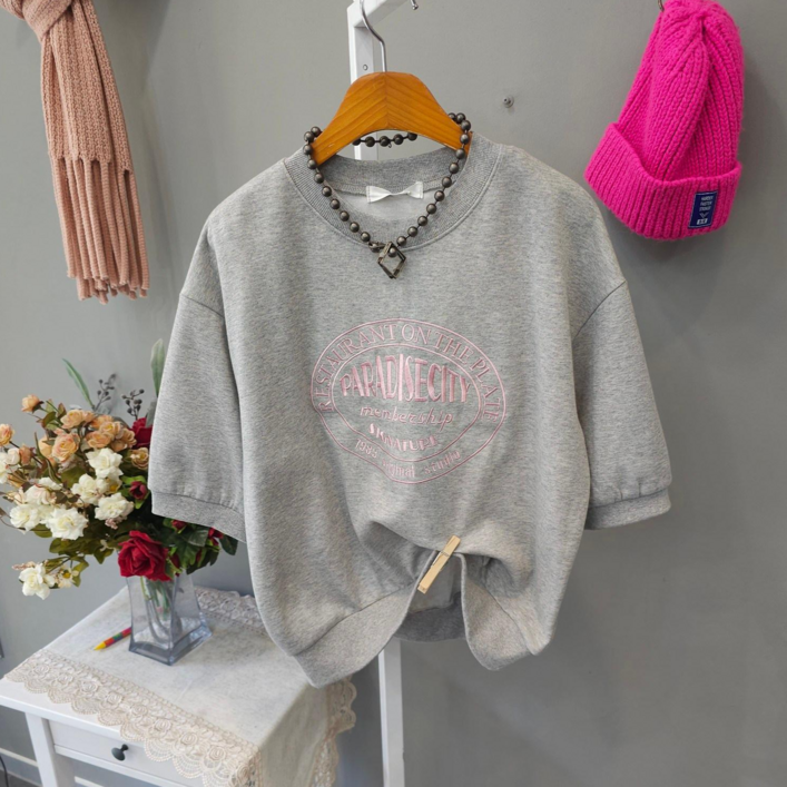 파라다이스 시티자수 아방 반팔맨투맨