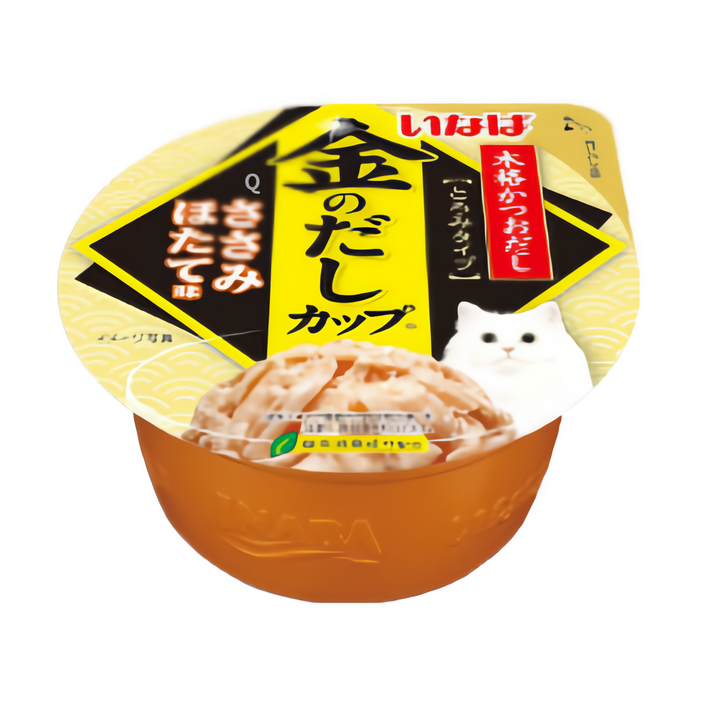 이나바 금빛육수 컵 애완동물용 IMC84, 50개