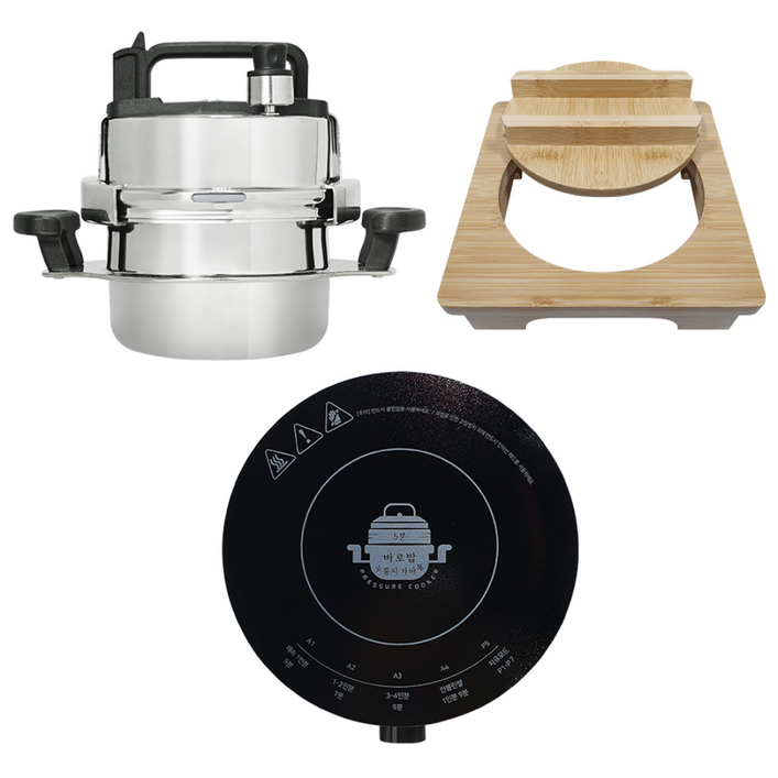 홈쇼핑 최초론칭 솥밥대왕 5분 바로밥 누룽지 가마솥  전용 인덕션 포함 구성 당일출고, 원터치, 인덕션, 전문솥밥, 304스텐