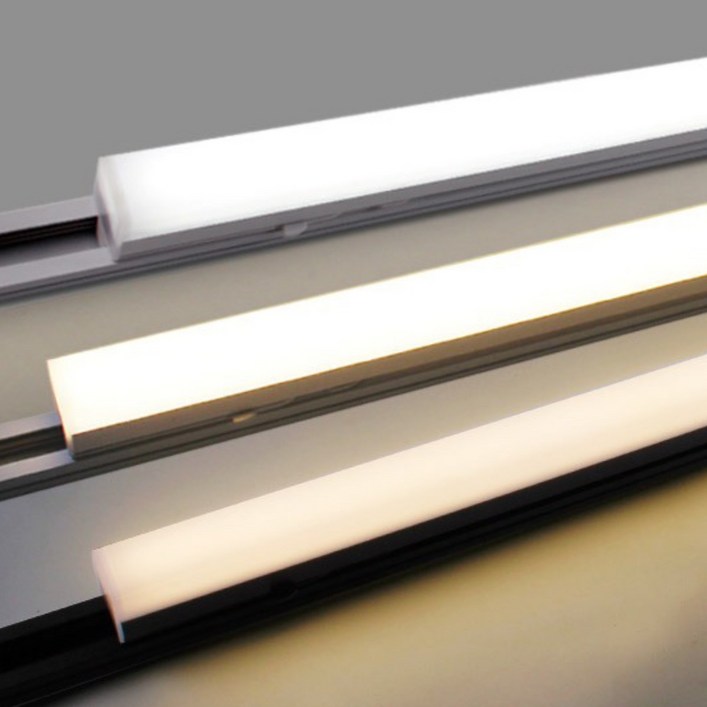엘포스 LED 티라인 TS라인 레일 사각 T5 레일등 1200mm 슬림 레일 일자등