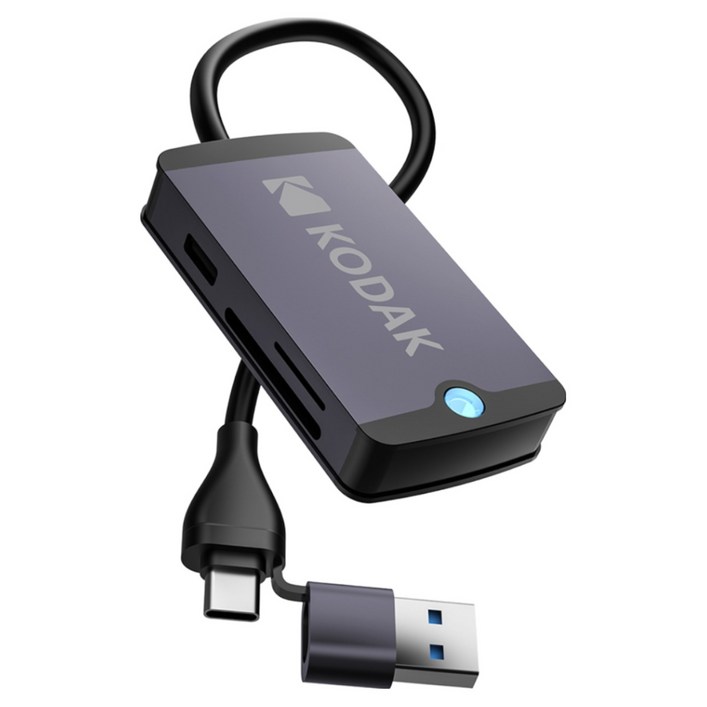 코닥 6in1 AC 허브 USB3.0, USB2.0  SD 카드  마이크로 TF 리더