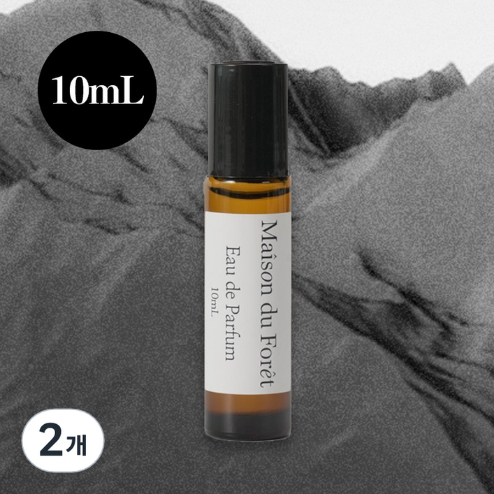 메종듀포레 오 로즈 향 니치향수 오 드 퍼퓸, 2개, 10ml