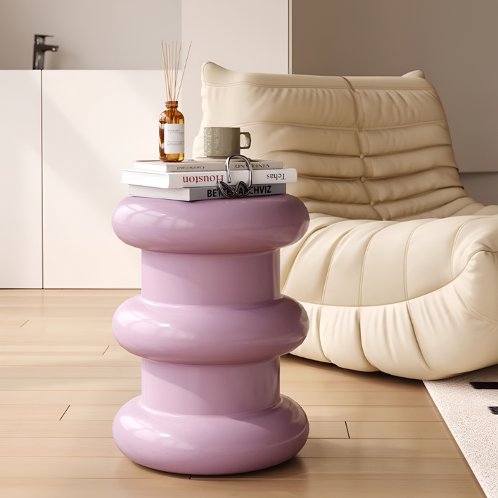 모코아 마카롱 오브제 스툴 3단, 퍼플, 1개