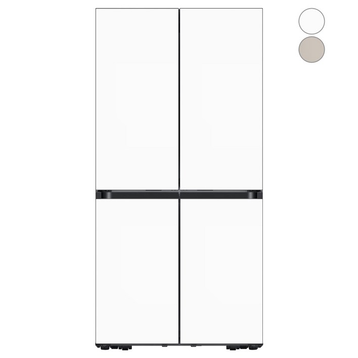 [색상선택형] 삼성전자 비스포크 키친핏 4도어 냉장고 615L 방문설치 1,924,210