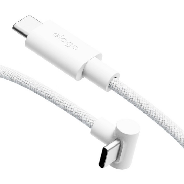 엘라고 60W PD C to C 90도 고속 충전 케이블