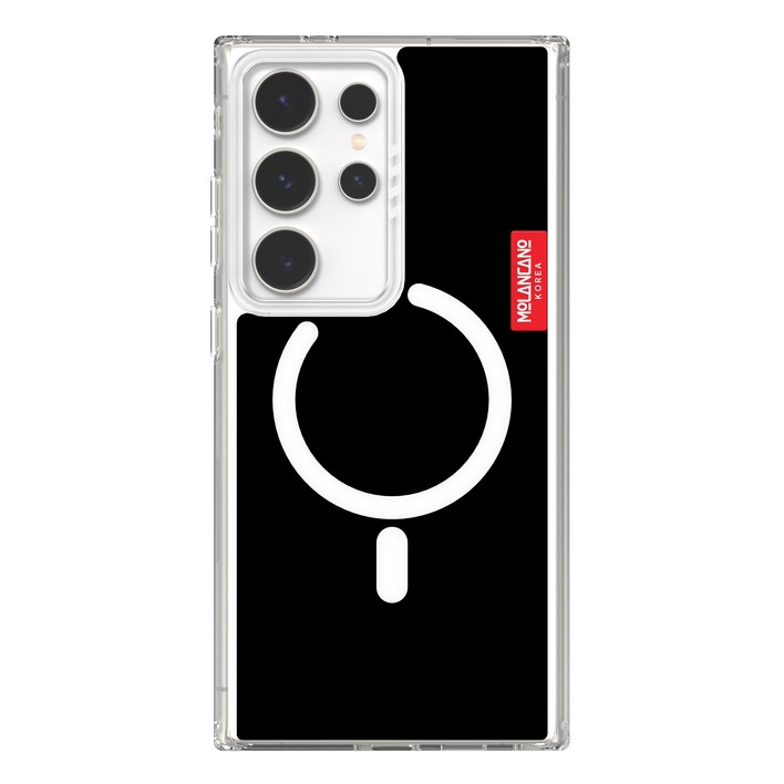 모란카노 크리스탈 컬러 맥세이프 휴대폰 케이스