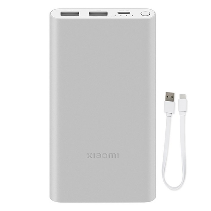샤오미 고속 대용량 초고속 충전 휴대용 보조배터리 10000mAh 7세대 22.5W C타입