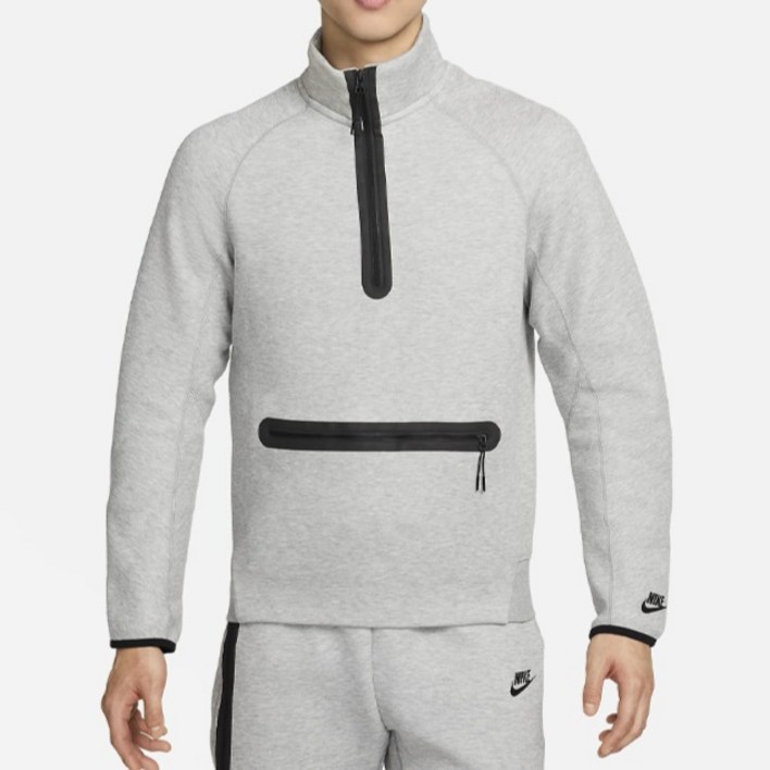 나이키 남성용 TECH 하프집업 맨투맨