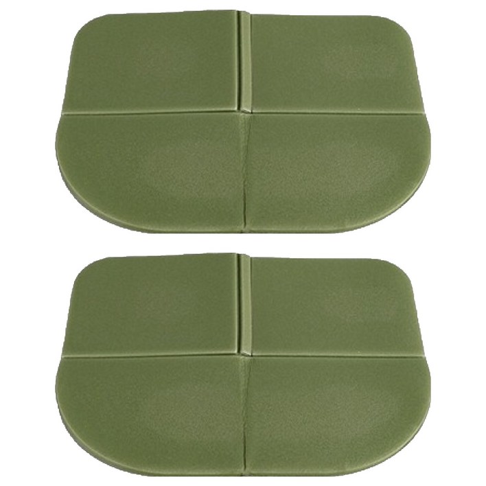 로즈온 초경량 XPE 아웃도어 방석 2p, 그린