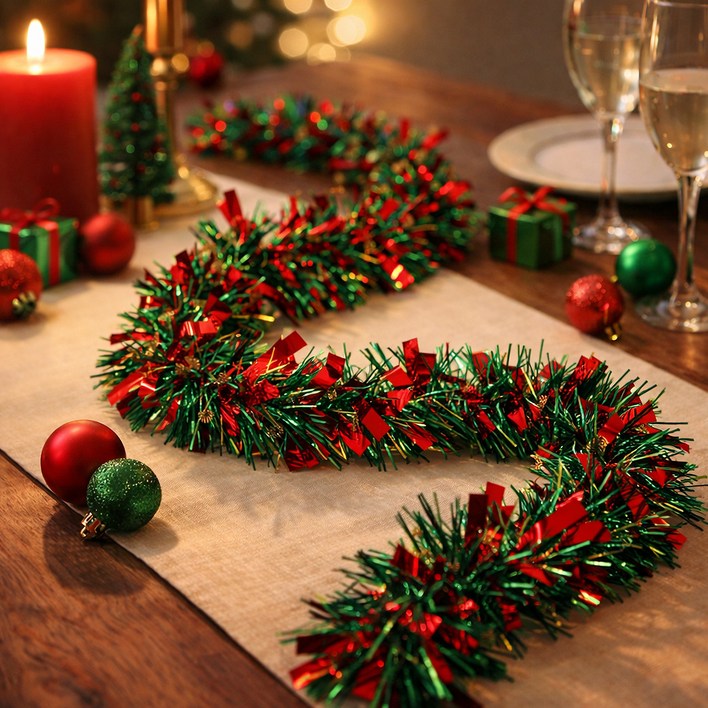 파티쇼 크리스마스 장식 모루