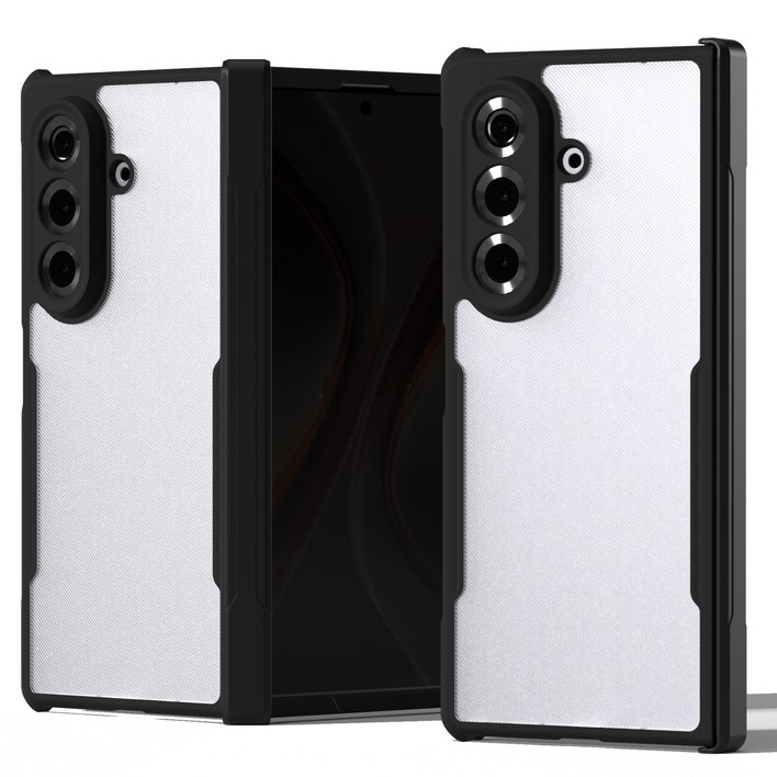 엑씨 파비스 지문방지 매트 풀커버 범퍼 휴대폰 케이스