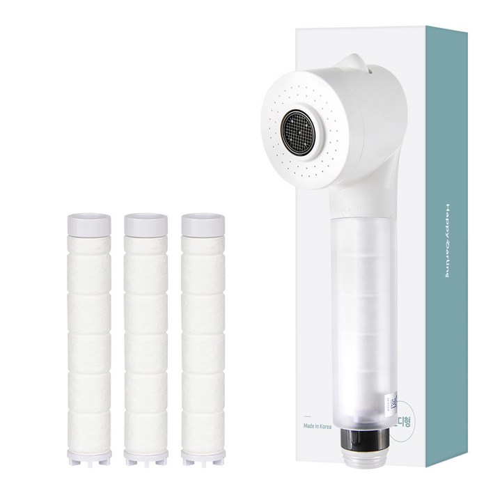 해피달링 싱크대 필터 헤드 핸디형  리필필터 3p  어댑터 6종 세트 JWK202, 1개