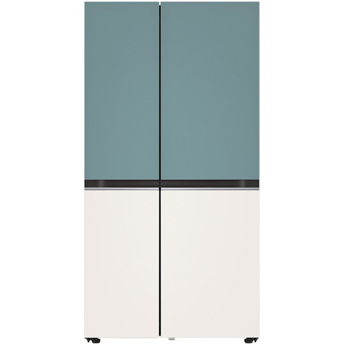 LG전자 디오스 오브제컬렉션 양문형 냉장고 메탈 832L 방문설치