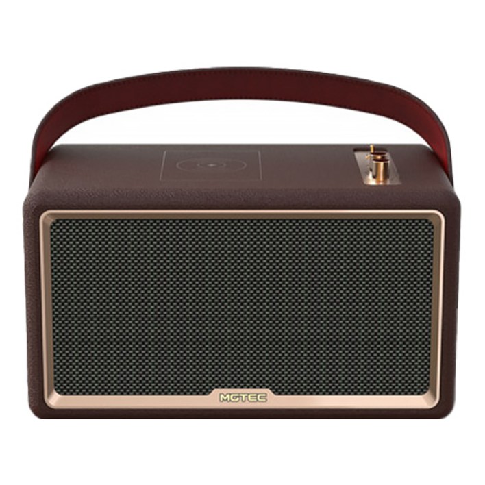 엠지텍 블루투스 스피커 MAJESTY7, MAJESTY7, 브라운