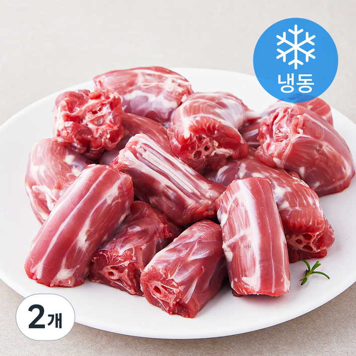 [로켓프레시] 주원산오리 무항생제 인증 오리목뼈 (냉동)
