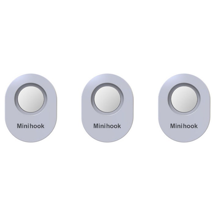 미누네 리모컨 심플 거치자석 간편 벽걸이 후크