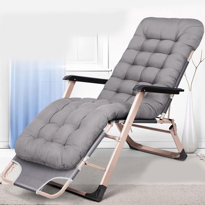 클릭타임 리클라이너 전용쿠션 접이식 1인용 의자매트  의자커버 푹신한 의자쿠션 캠핑패드 차박매트(의자미포함)