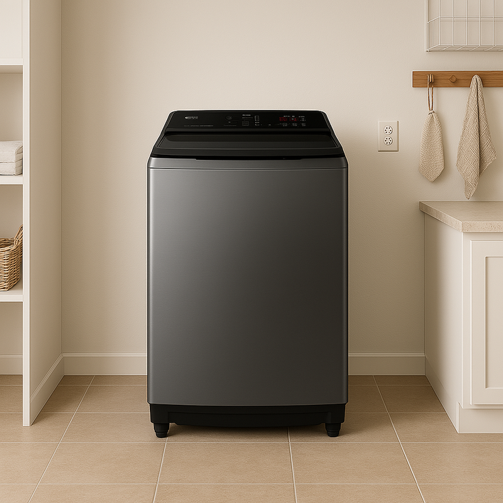 삼성방문설치 삼성 통돌이세탁기 WA19CG6745BD 그랑데 19키로 그레이색 폐가전수거 사다리차