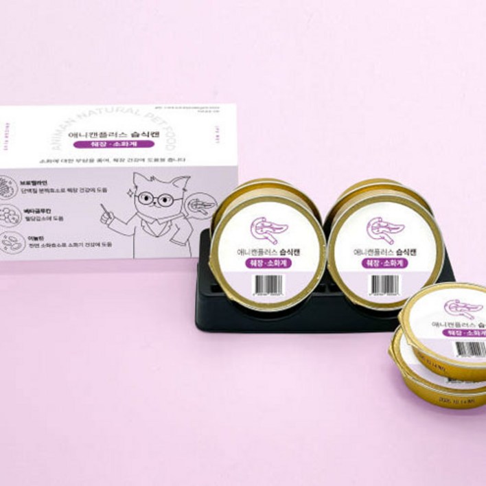 애니먼 고양이 강아지 습식사료 처방식 애니캔플러스, 36개, 30g, 오리