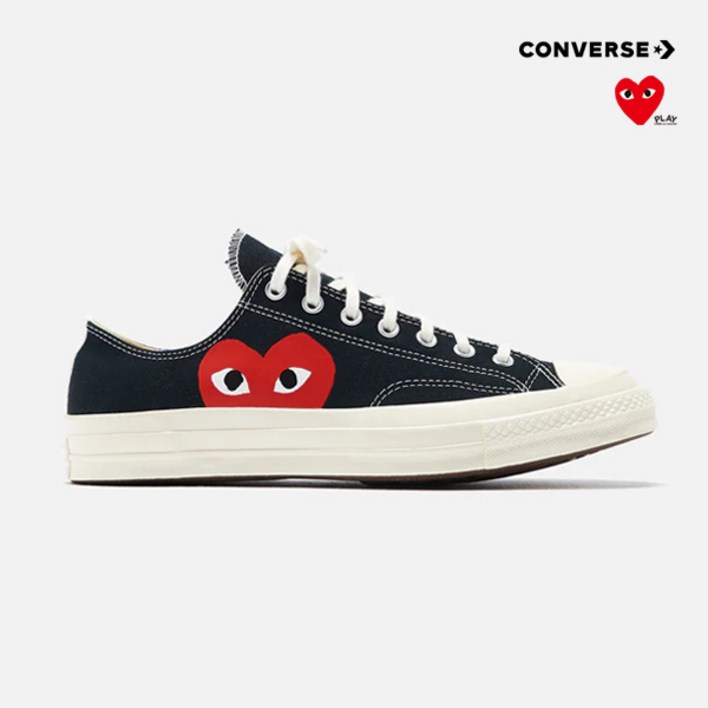 꼼데가르송 척테일러 컨버스 로우블랙 AZK1110011