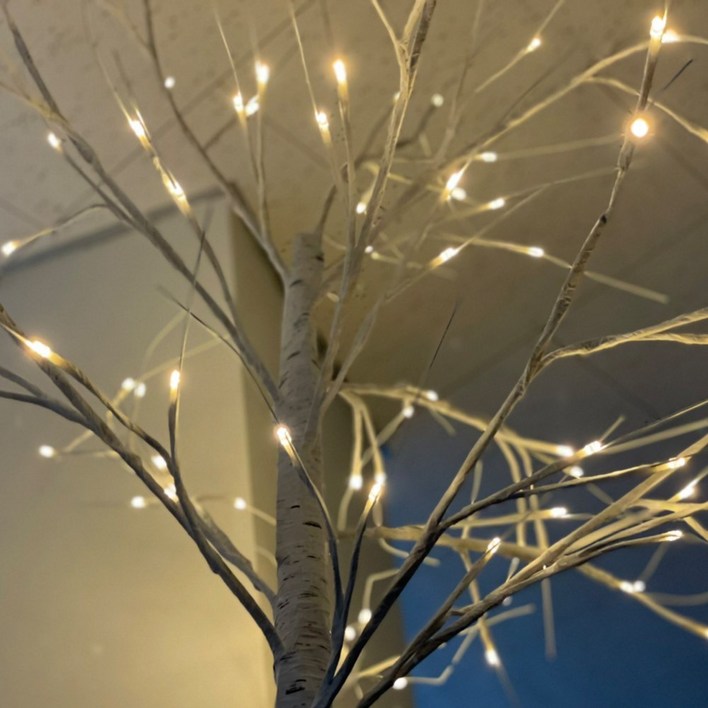 소소147 LED 자작나무 무드등 트리 대형 특대형