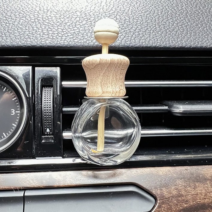 차량용 송풍구 방향제 공병 유리용기 10ml 오일 자동차 디퓨저