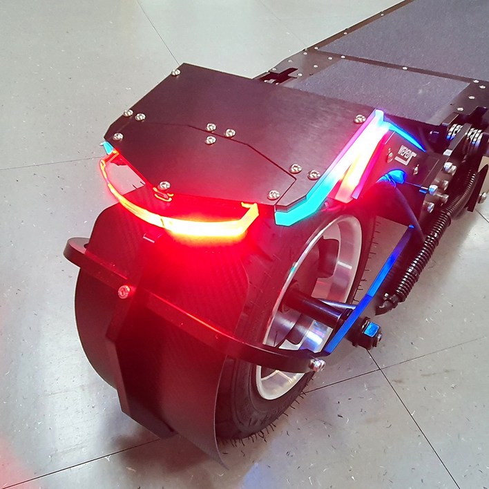 넥스튠 위페드 전동킥보드 후미등 LED 볼륨업