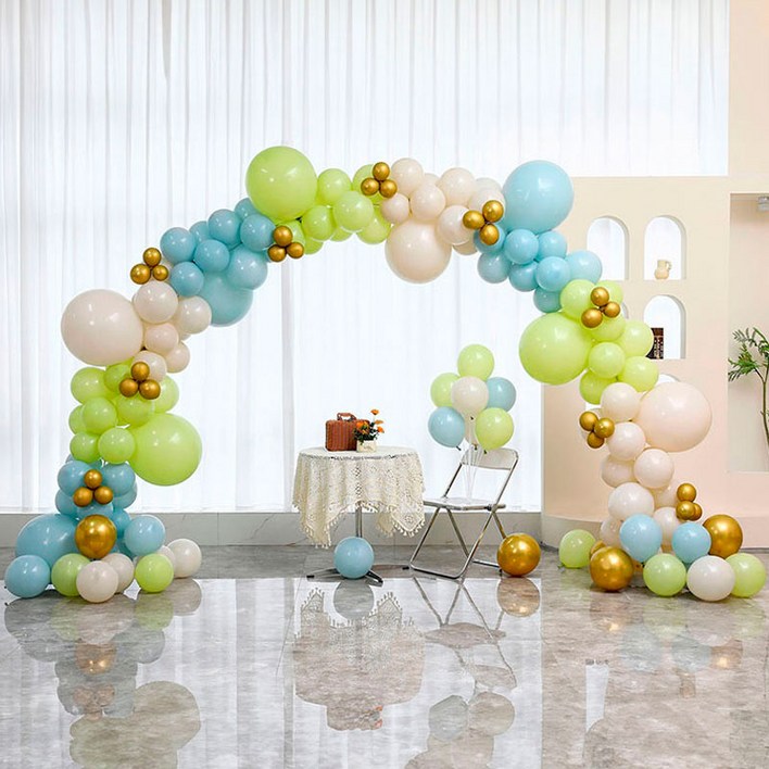 [피앤비유니티]오픈기념행사 축제용 기둥아치풍선