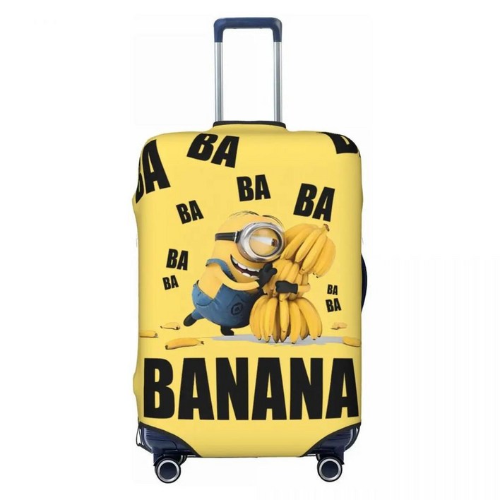 미니언 애니메이션 귀여운 가방 커버 탄성 재미 있은 만화 수하물 보호