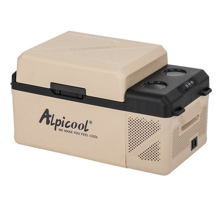 Alpicool KM20 알피쿨 차량용 가정용 미니 냉장고 다용도 냉동고 스마트 디스플레이 탑재 20L 가정용차량용