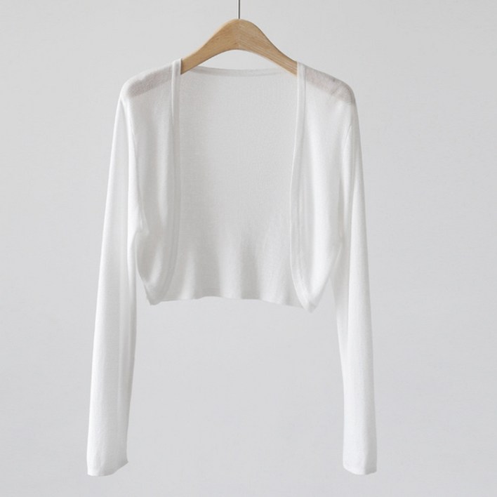 메이킹유 봄여름 크롭 가디건 WA6163쿨링볼레로77size 추가