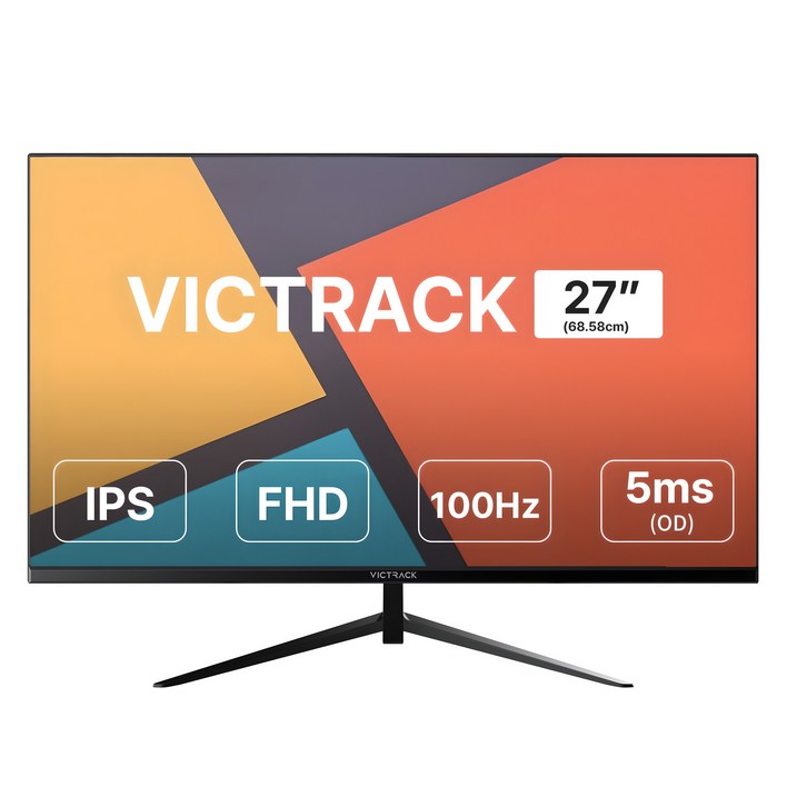 빅트랙 FHD 100hz 평면 모니터