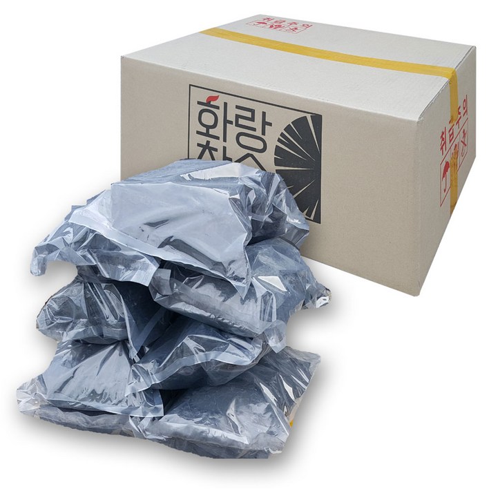 화랑참숯 개별 소분포장 국내산 흑탄 참숯, 흑탄(개별포장), 3kg