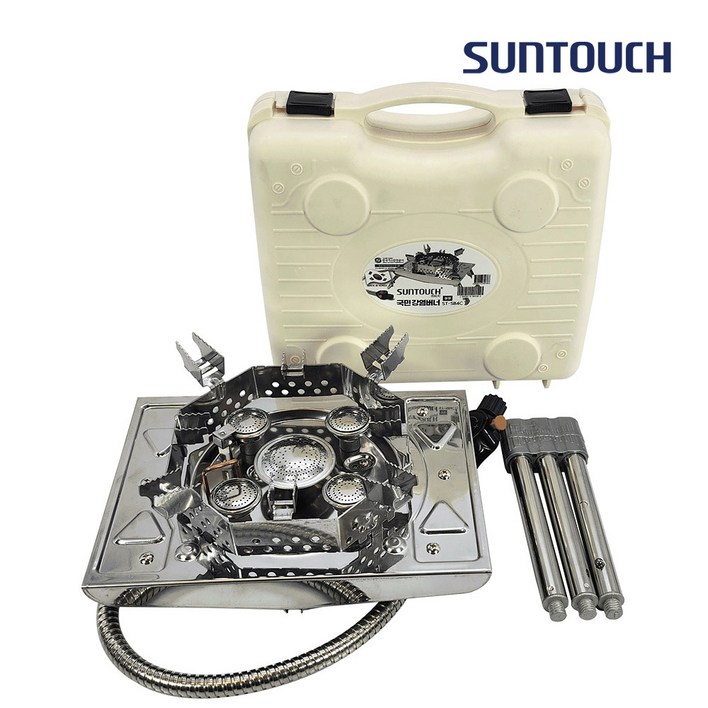 썬터치 고화력 올스텐 캠핑버너 5구 대형 강염버너 그리들버너 STSB4C