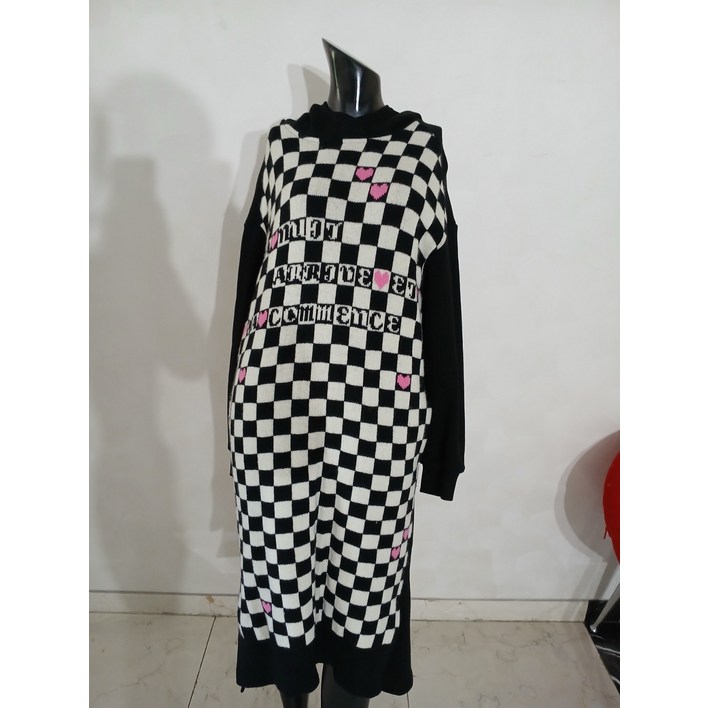 중고 022 오즈세컨 루즈후드 롱원피스 55 NB10982 중고 022 오즈세컨 루즈후드 롱원피스 55 NB10982