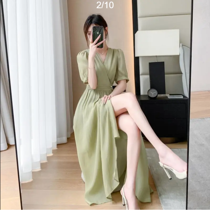 손예진 박민영 서른아홉 기상청사람들 연예인원피스 브이벡 쉬폰랩원피스 롱원피스