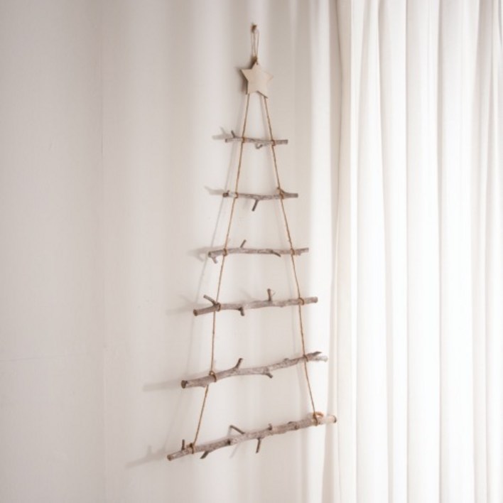 엠디자인 우드 월트리90cm크리스마스장식 겨울소품 겨울디스플레이 트리꾸미기 오너먼트 겨울 계절 장식 디스플레이