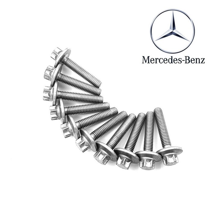 벤츠 9단 미션 오일팬 전용 볼트 순정품 0029909503 변속기 오일 팬 볼트 나사 C클래스 E GLC S AMG CLS 수입차 부품 벤츠용 벤츠부품 10개 세트 / 낱개