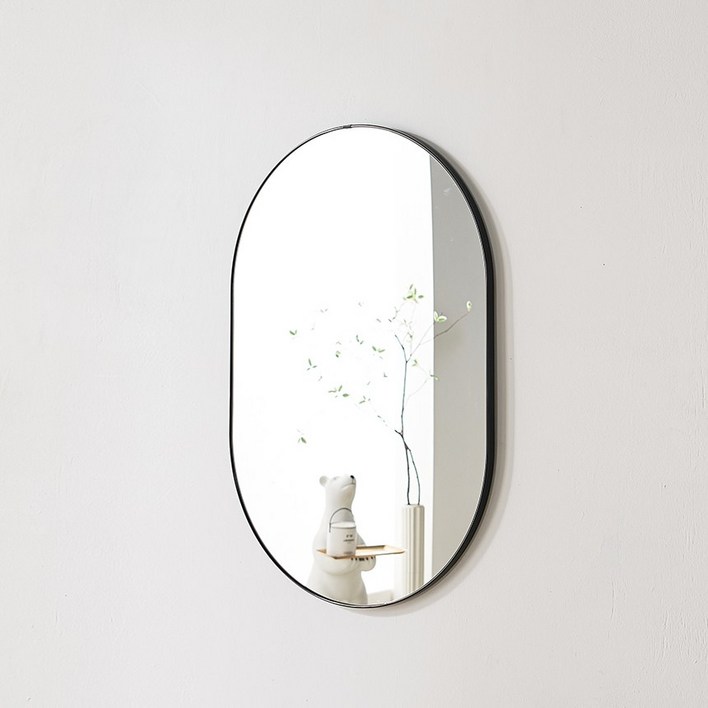 보비쥬S 미페이스 550x800 타원형 벽걸이 거울