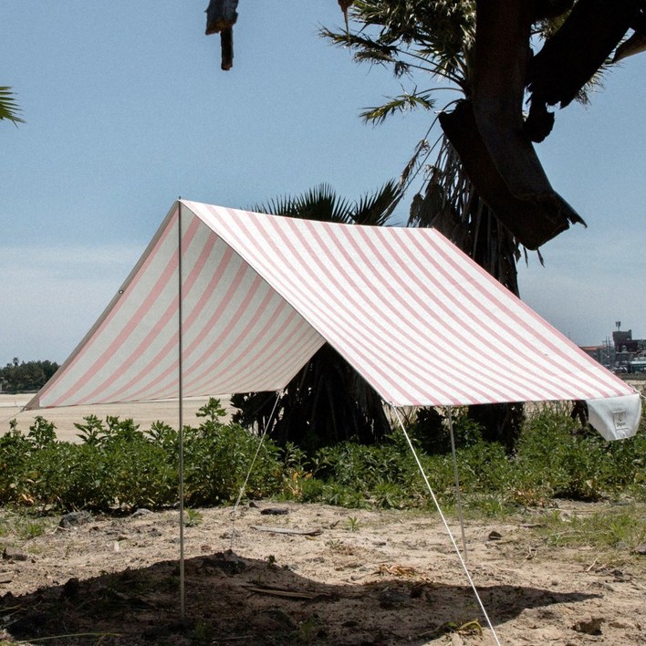 24그램 미니타프 스트라이프핑크 그늘막 감성타프 24gram