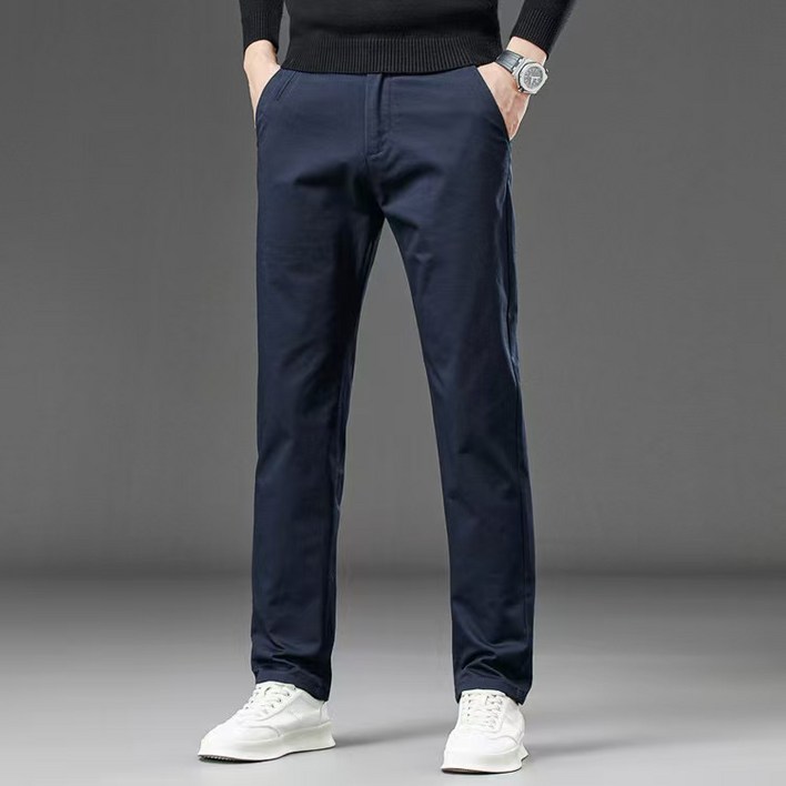 J nd O남성 겨울 기모 도톰 고퀄원단 오피스 출근룩 캐주얼 편안한 바지