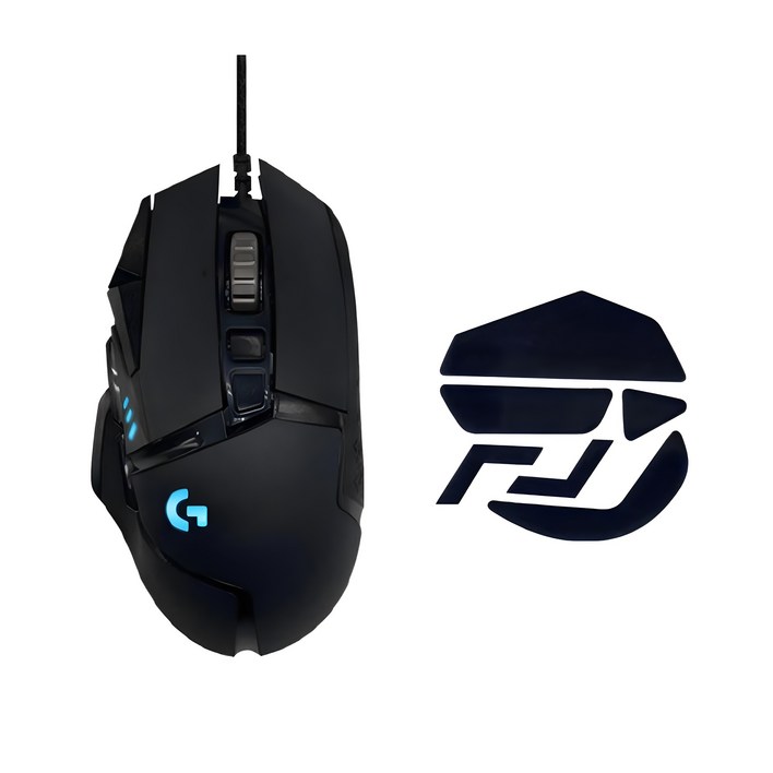 로지텍 G502 HERO 게이밍 마우스 마우스피트 세트 로지텍 G502 HERO 게이밍 마우스 마우스피트 세트