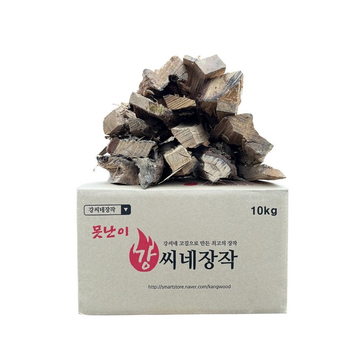 강씨네장작 못난이 B급 장작 최저가 불멍 화로대 장작 10kg