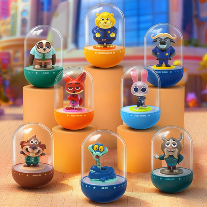 주토피아2 캐릭터 피규어 무드등 캡슐 토이 랜덤박스 데스크테리어 생일선물
